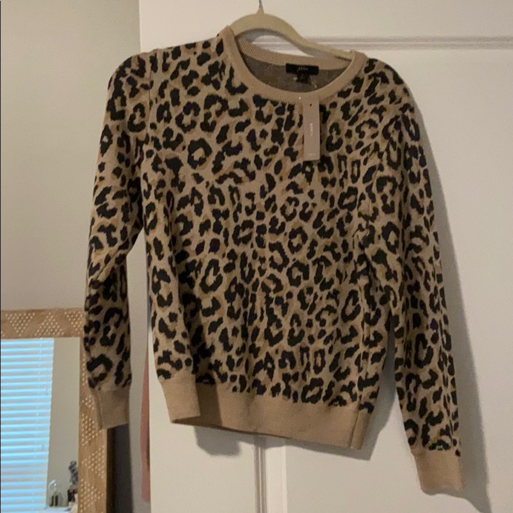 Cheetah sweater